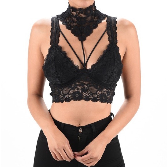 High Neck Bralette by Dynamic Seamless Apparels - Picture 5 of 16